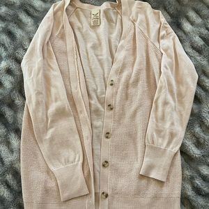 Light pink cardigan